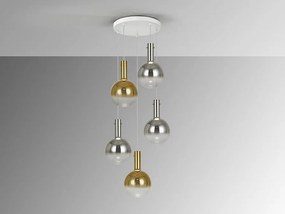Lustra LED suspendata design modern Matices 5L