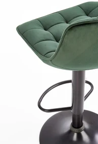 Scaun de bar tapitat H-95 - Verde