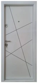 Usa metalica de apartament cu izolatie si vizor Novo Doors First Class NDFC20, Deschidere Stanga Dreapta, Dimensiune 200X88 cm, Tabla 1.2 mm, Kit
