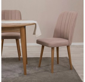 Set mobilier sufragerie Nidupo 4 (pin atlantic + piatră) (pentru 2 persoane). 1093761