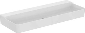 Lavoar suspendat Ideal Standard Atelier Conca 120 cm alb lucios T384501