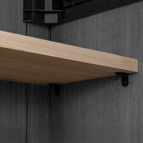 Cutie de depozitare pentru grădină din plastic Signature, 2020 L, nuc