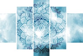 Tablou - Mandala cerească (150x105 cm)