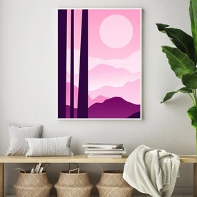 Poster - Peisaj montan (A4)