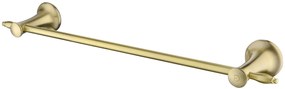Suport prosop baie FDesign Lacrima, 45 cm, bronz periat 450 mm