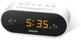 Sencor SRC 1100 W Radio cu ceas, alb
