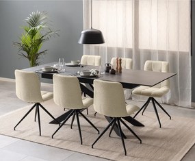 Masă de dining extensibilă din ceramică 90x210 cm Irwine – Actona