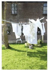 Brabantia Lift-O-Matic spațiu în aer liber 90300266, 40 m, Înălțime reglabilă, Țeapă metalică de săpat, Valiză, Geantă cu cleme, Rezistent la coroziune, Inox