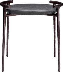 Masuta laterala design LUX cu blat din marmura Arca