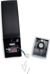 Aplică LED de exterior cu senzor Brilagi ARCELO LED/9W/230V IP44