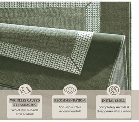Covor verde 120x170 cm Band – Hanse Home