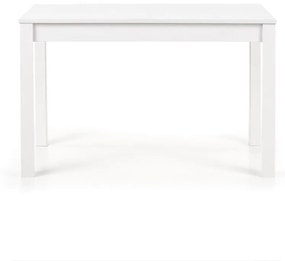 Masa Ksawery alb/alb - L 120 x l 68 x h 76 cm