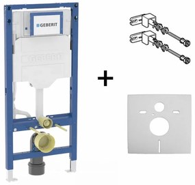 Rezervor wc cu cadru incastrat Geberit Duofix Sigma UP320 sistem de fixare si set izolare fonica