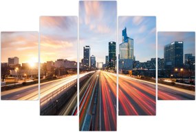 Tablou - Calea marelui oraș (150x105 cm)