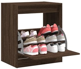 vidaXL Pantofar, stejar maro, 60x42x69 cm, lemn compozit