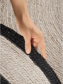 Covor în culoare naturală deschisă reversibil/țesut manual rotund din iută ø 150 cm Lina – Hanse Home