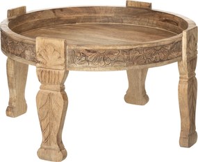 Masuta de cafea din lemn, 74 cm