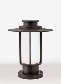 Stalp mic cu protectie IP54 Teiko AL 11-1180 Mokka OR