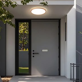 Brilagi - Plafonieră LED pentru baie ULTRA SLIM LED/24W/230V Ø 42 cm roz auriu IP54