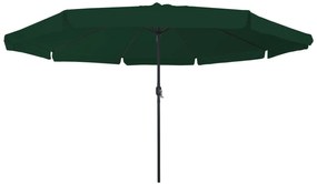 vidaXL Parasol de Grădină ø395x245 cm, Verde