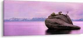 Tablou cu piata în mare (120x50 cm)