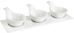 Lamart LT9218 Set de servire din 4 piese Dine, 34x 12 cm