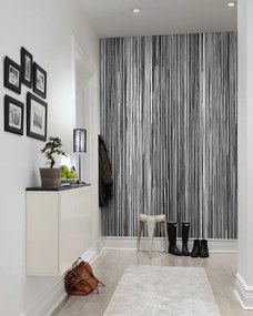 Fototapet, Colour Stream, Black, Rebel Walls