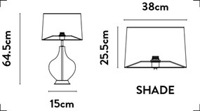 Veioza/Lampa de masa design lux elegant Belle