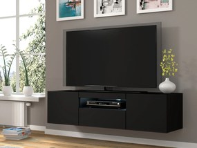 Masă TV/Dulap Aurora (negru mat). 1057693