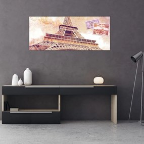 Tablou - Prriveliștea din Paris (120x50 cm)