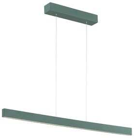 Lustra LED suspendata design modern Balans verde