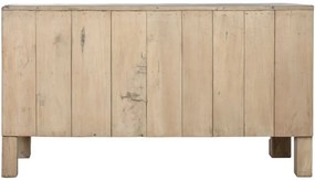 Bufet, natur, din lemn reciclat, sculptat manual,Rigora