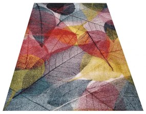 Covor frumos de calitate cu frunze colorate Lăţime: 120 cm | Lungime: 170 cm