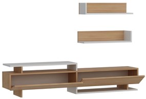 Mobilier living Alcaraz (teak + alb). 1101400
