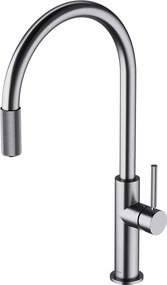 Baterie bucatarie cu sistem filtrare D1 nichel Omnires Switch cu 3 cai, pentru apa filtrata