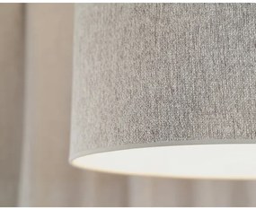 Lustră pe cablu ROLLER ECO Duolla RECYCLING 1xE27/15W/230V d. 45 cm gri