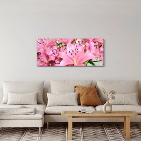 Tablou - Liliac roz (120x50 cm)