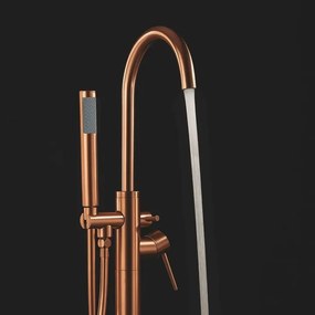 Baterie de podea Rea Lungo cupru periat