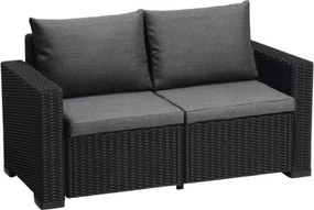 Canapea de grădină Keter California 141 x 68 x 72cm, grafit