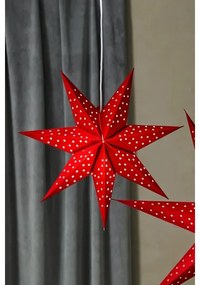 Markslöjd 705608 - Decorațiune de Crăciun LED BLINK LED/0,2W/3xAA, Ø 45 cm, roșie