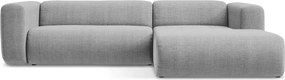 Colțar gri deschis (cu colț pe partea dreaptă/cu șezlong) Ekahi – Makamii