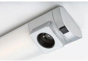 Corp de iluminat LED cu priză pentru corpuri de bucătărie Rabalux 78038 SOFT 2E LED/5W/230V 4000K 45 cm argintiu