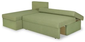 Coltar Extensibil Cu Lada Depozitare Modulo, Interschimbabil Stanga/Dreapta, Verde