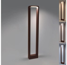 Brilagi - Lampă LED de exterior BARI LED/7W/230V 3000/4000/6000K maro IP54 80 cm