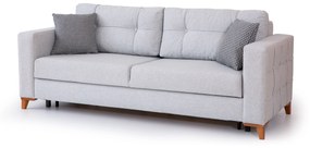 Set canapea extensibila de 210cm si fotoliu alya