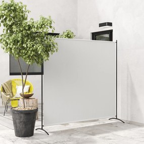 Outsunny Paravan exterior cu panou unic, separator de încăpere de 180H cm cu protecție UV30+, Bej | Aosom Romania
