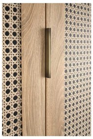 Dulap pentru haine Rustico, stejar artisan