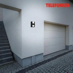 Aplică de exterior Telefunken 321005TF 1xE27/12W/230V IP44 negru