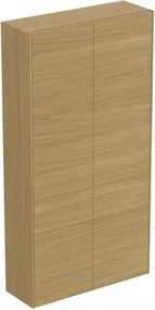 Dulap inalt suspendat Ideal Standard Atelier Conca finisaj stejar deschis 72 cm 2 usi
