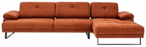Canapea de colț Mustang Small Right Orange
